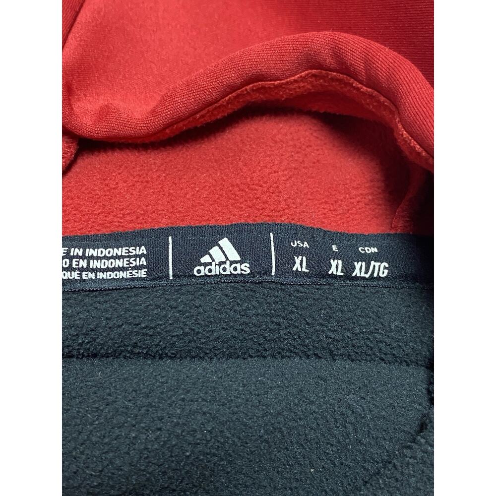 ADIDAS NCAA Nebraska Cornhuskers Hoodie Hooded Sweatshirt Men’s XL - Picture 6 of 9